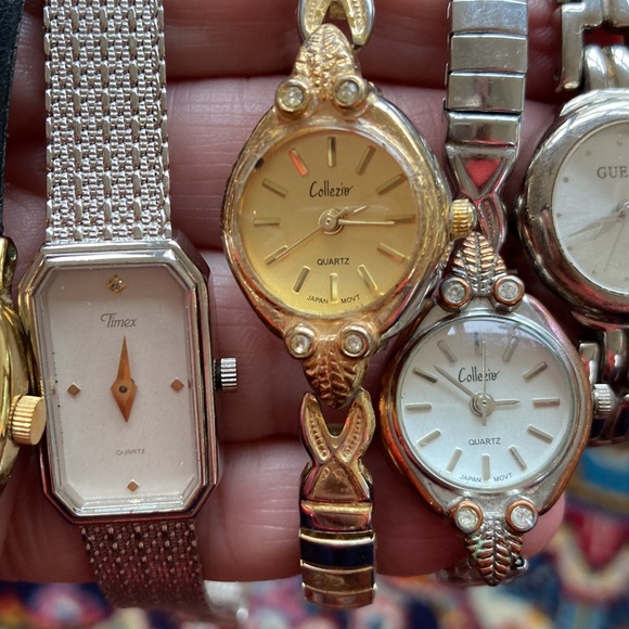 Timex Accessories Five Vintage Watches Low Price Havent Tried To